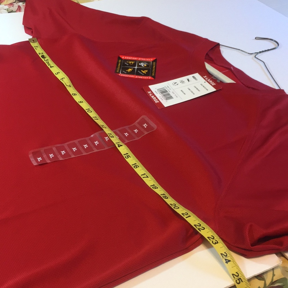 Zeroxposure Red Sun Protection Top Size XL New with Tags - Picture 10 of 11